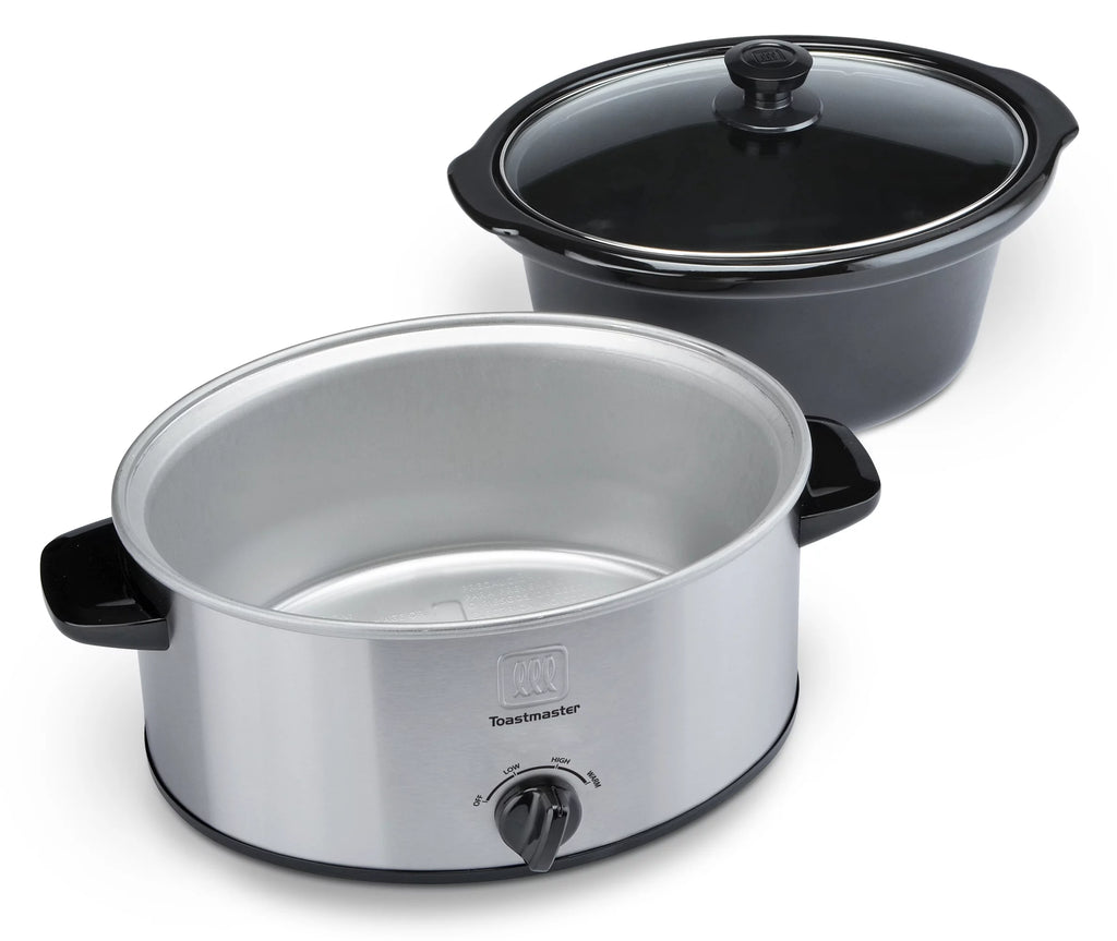 5 Quart Silver Slow Cooker G239