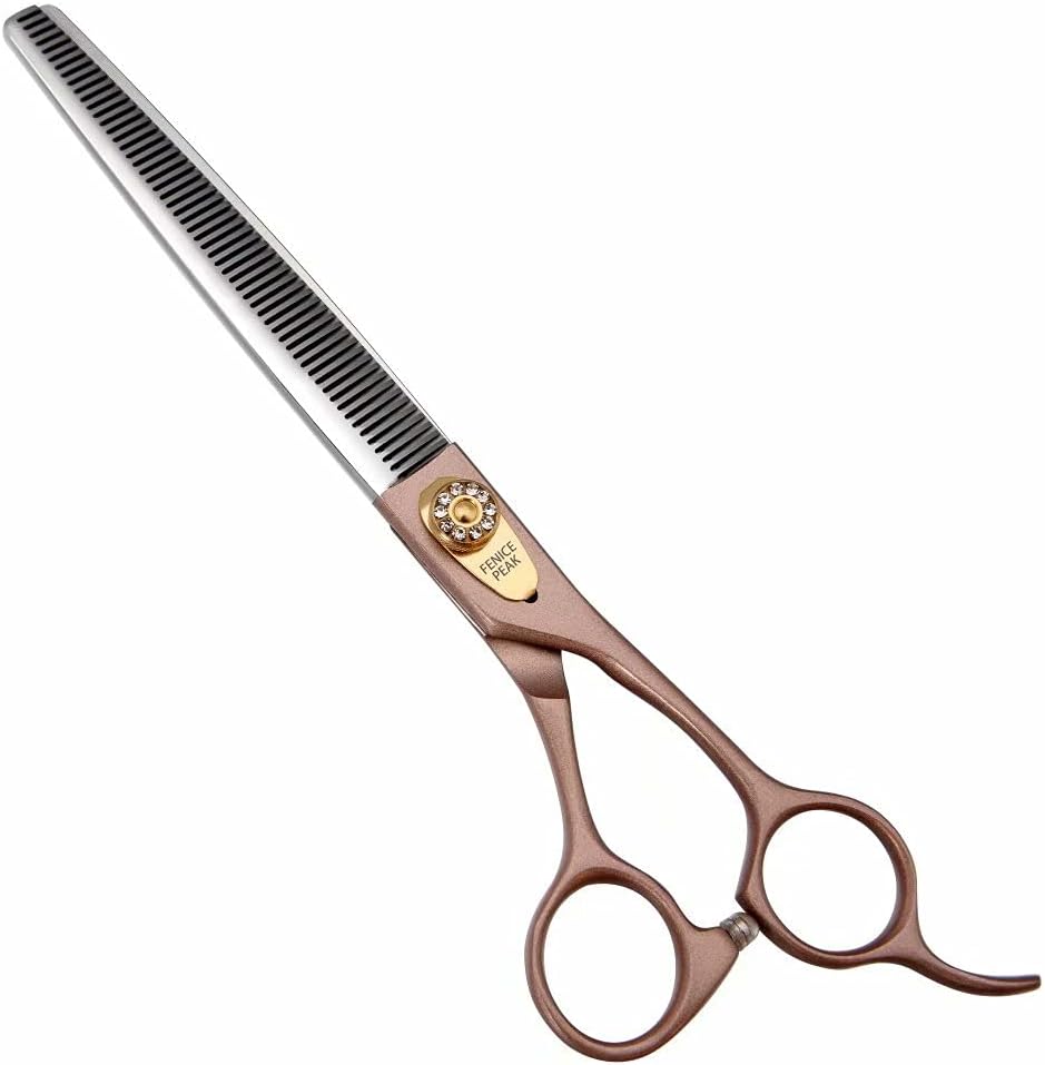 7/7.5'' 440C Stainless Steel Pet Thinning Scissors R35014