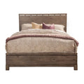Full Size Wooden Panel Bed T6094