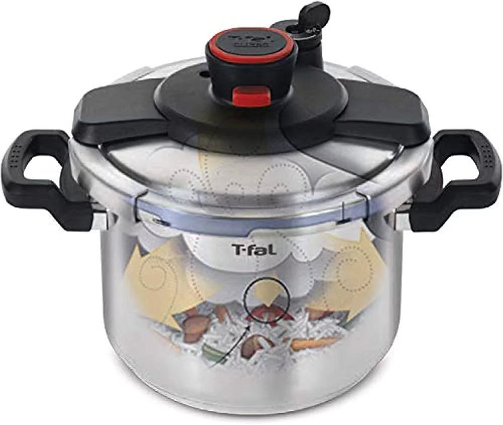 Stainless Steel 6.3-Quart Pressure Cooker O65886