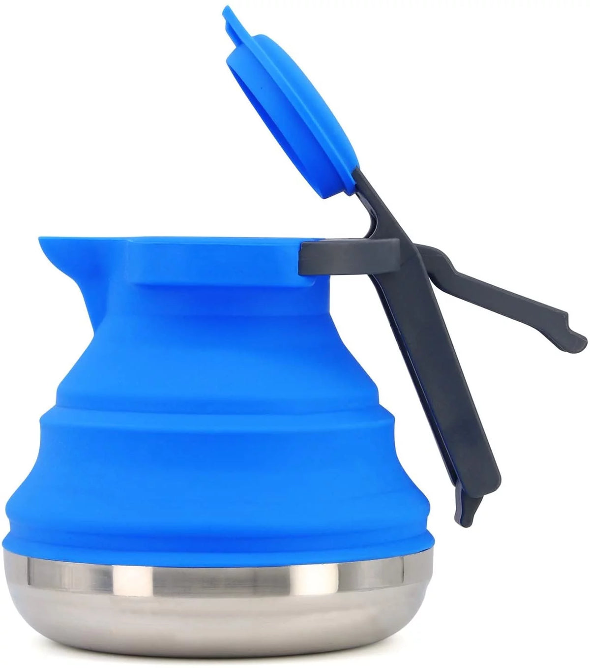 Blue 42 Ounce Collapsible Camping Kettle U403