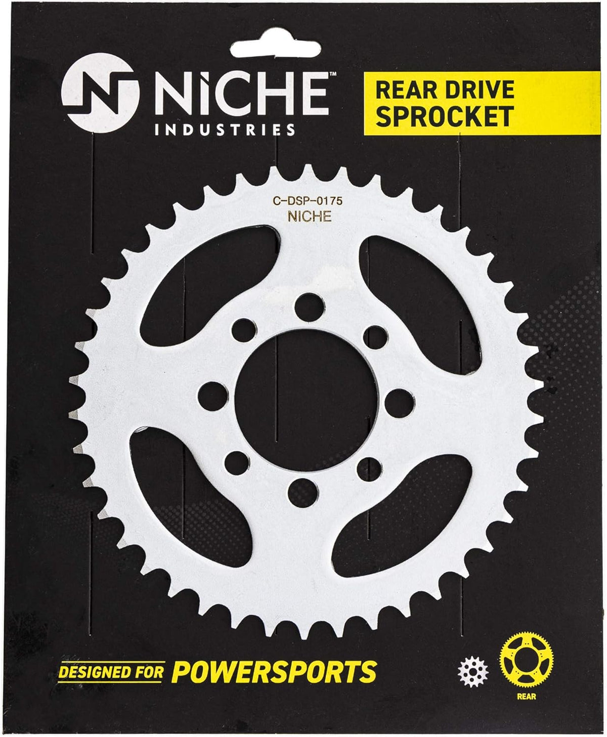 Drive Sprocket Chain Combo 428HZ Standard 110 Links Pack of 2 X147113