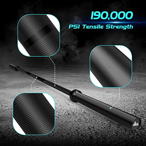 7-Foot Solid Iron Weighted Barbell V6873