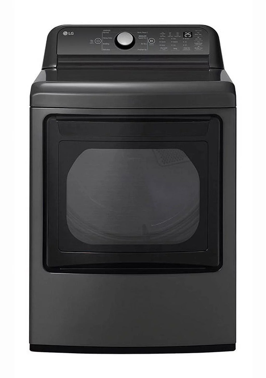 Black Front Load Gas Dryer J50356