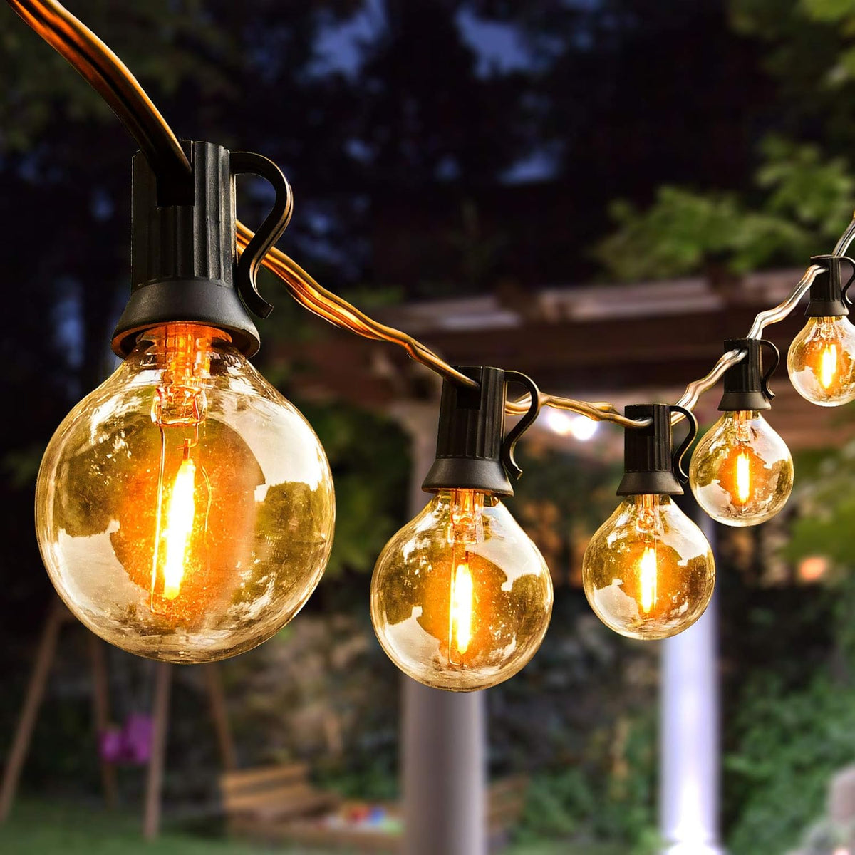 100ft Dimmable Waterproof Globe String Lights U1983