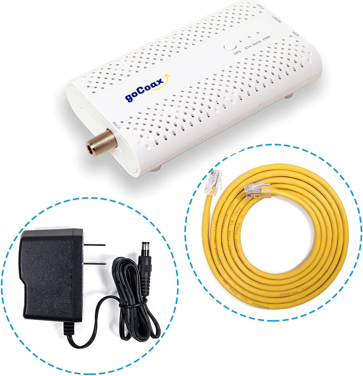 MoCA 2.5 Adapter with 2.5GbE Ethernet Port B93910