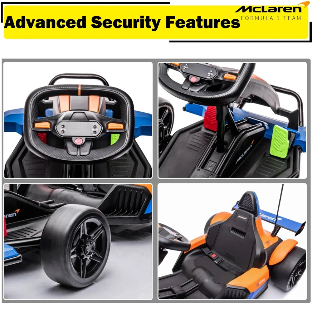 24V Battery Powered Ride On Go Kart with Bluetooth N15084