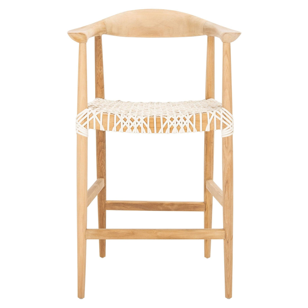 Natural / White Counter Stool E547