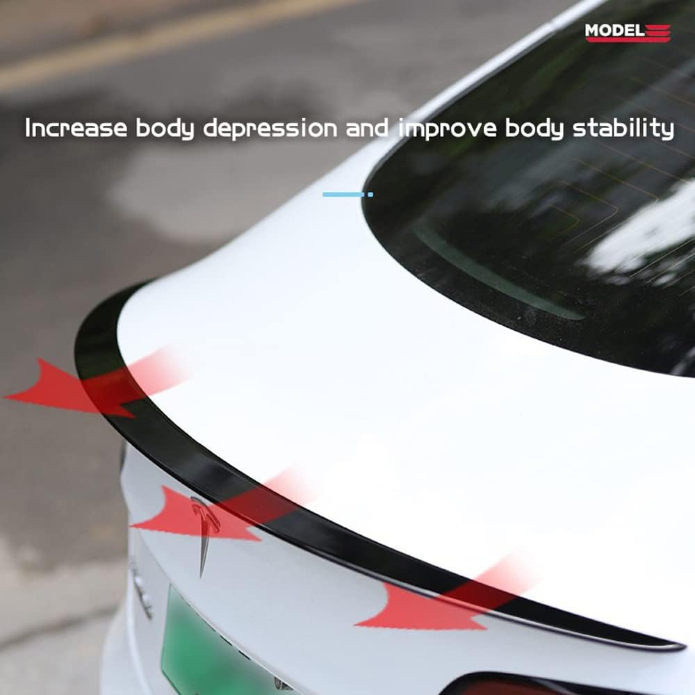Real Carbon Fiber Rear Trunk Spoiler O974699