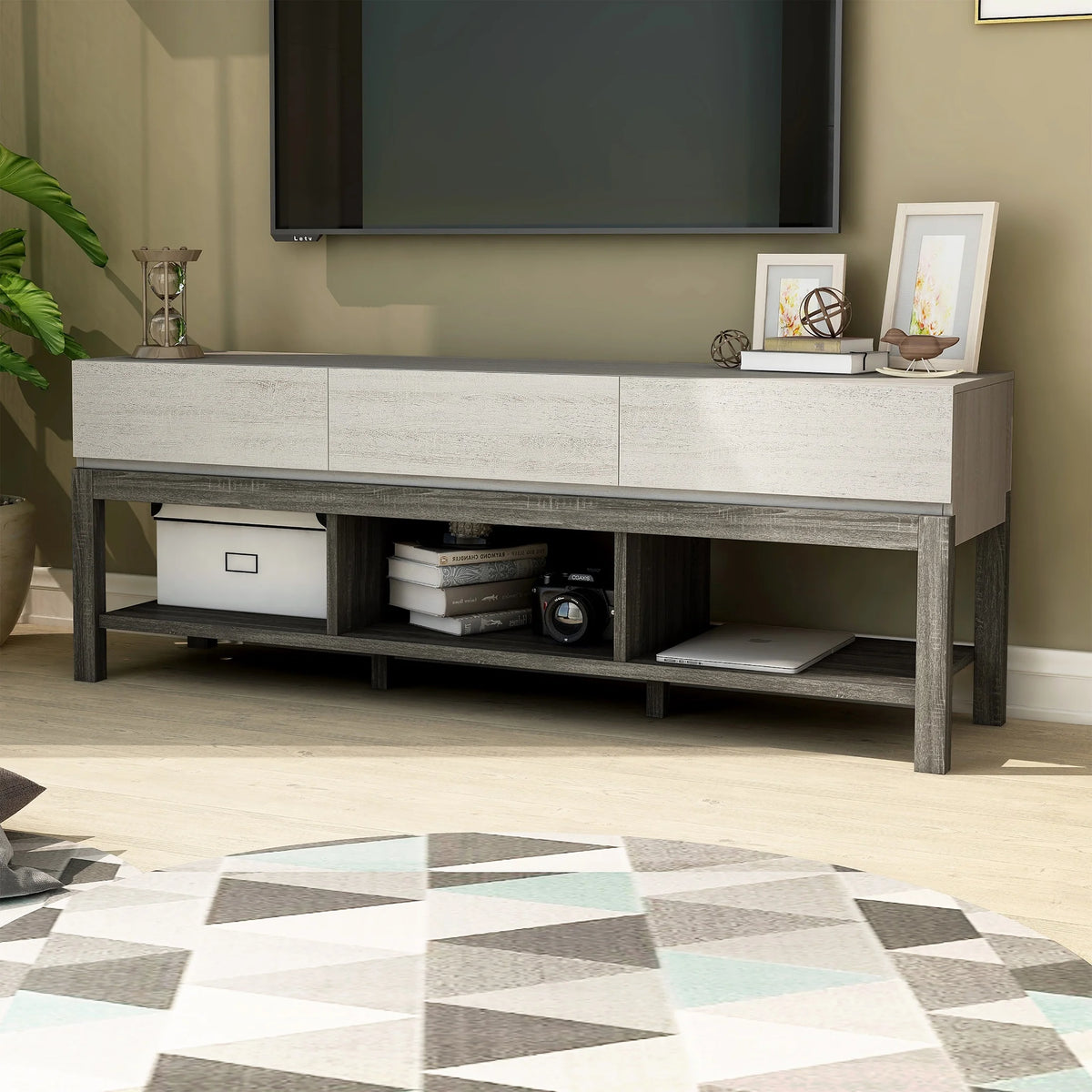 White Oak TV Stand Z810