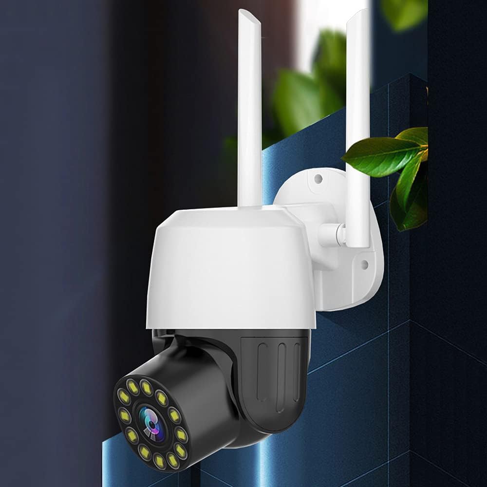 Wireless Outdoor Camera with 10x Zoom, Two Way Audio, Motion Detection, 1080P Full Color Night Vision U7424
