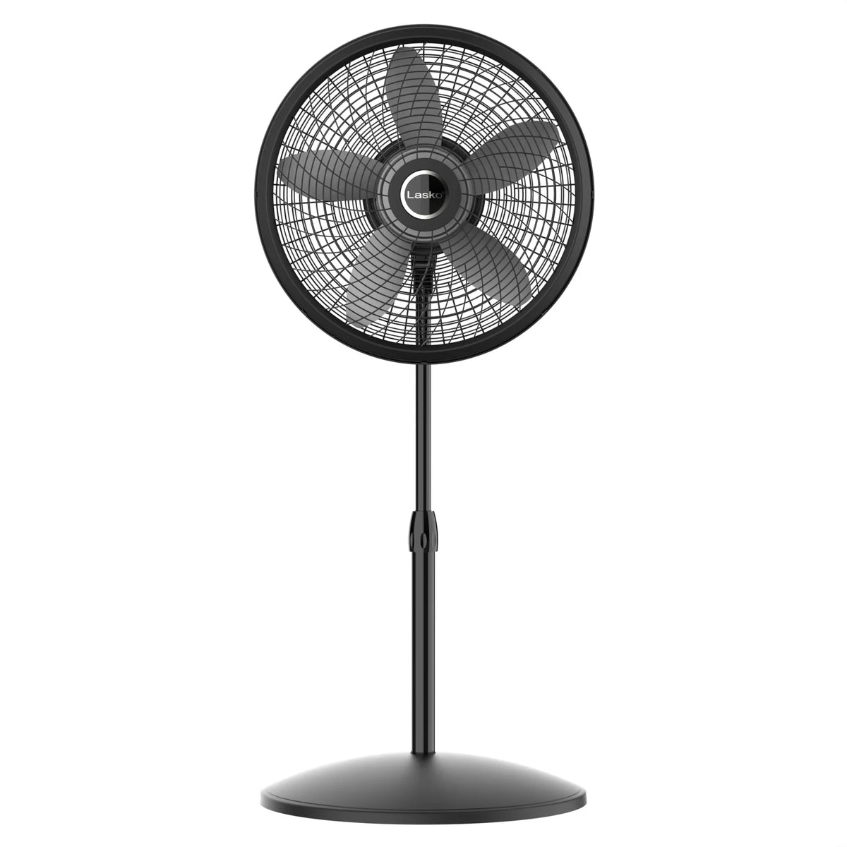 Adjustable Pedestal Fan, 3 Speeds, Gray X847499