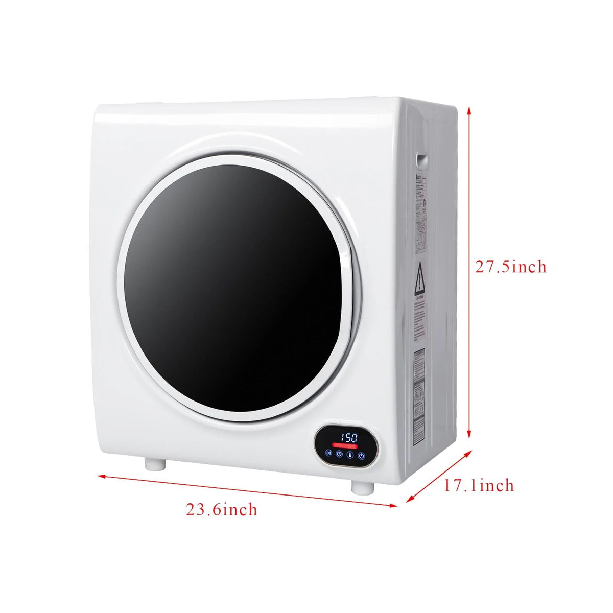 Compact Portable Clothes Dryer with LED Display Y55237