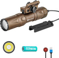 1250 Lumens Rechargeable Tactical Flashlight with Quick Release Mount J290