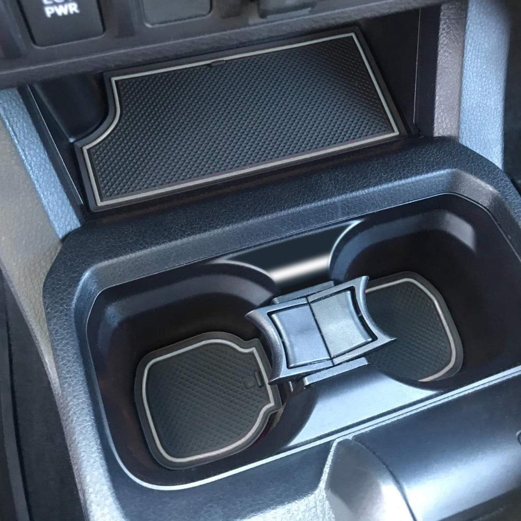 Non-Slip Anti Dust Cup Holder Center Console and Door Pocket Inserts Mats F272