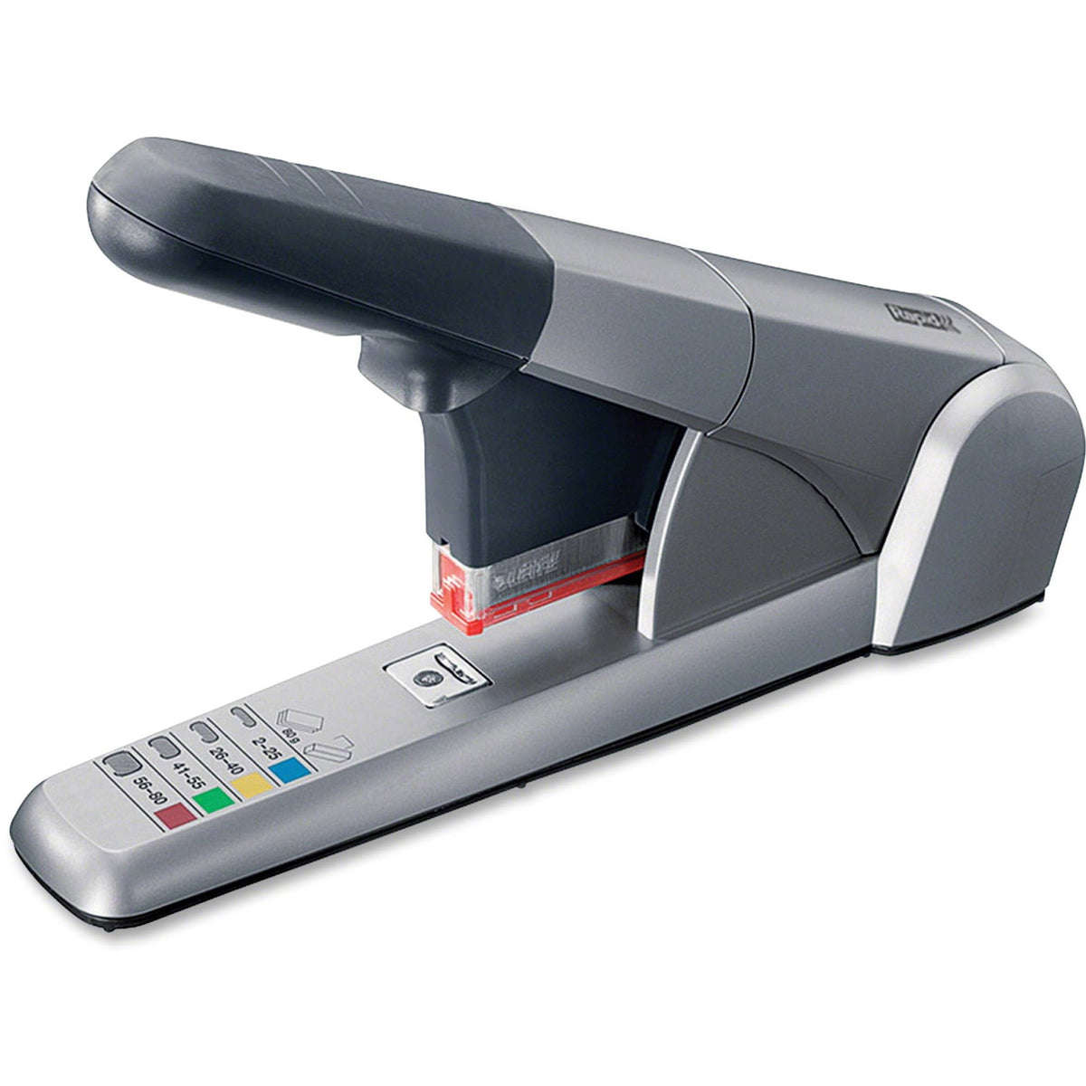 Heavy Duty Cartridge Stapler, 80-Sheet Capacity, Silver I46903