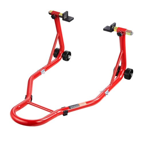 850 LBS Heavy Duty Motorcycle Rear Wheel Stand with U + L Fork E148860