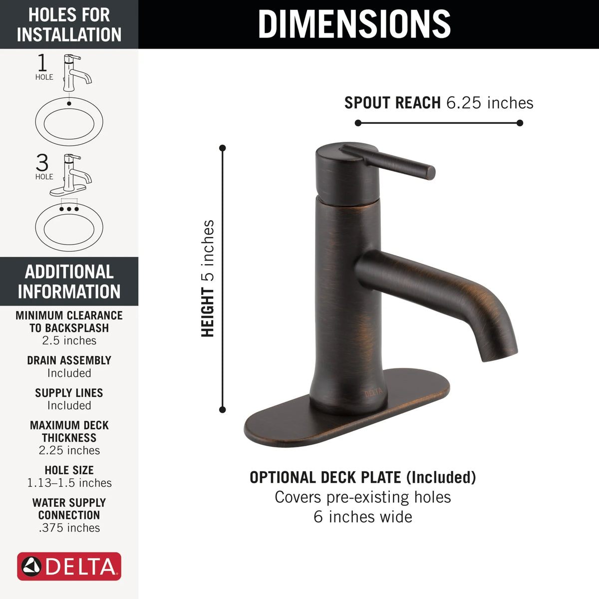 Single Handle Bathroom Faucet K9546
