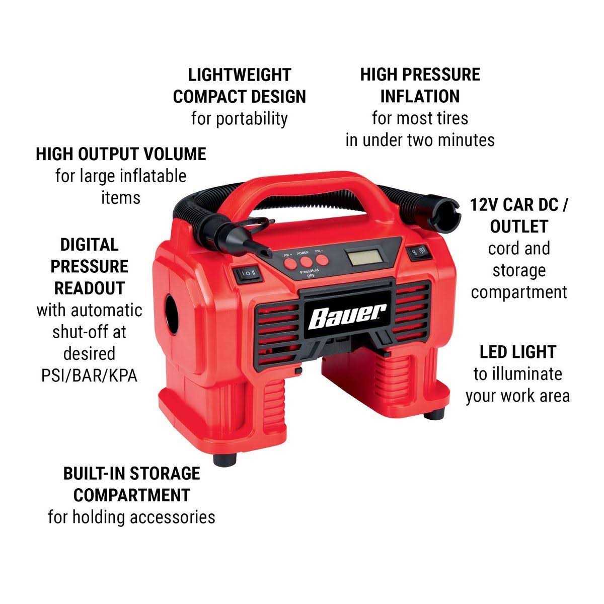 20V Cordless Dual Power Inflator Deflator Q951525