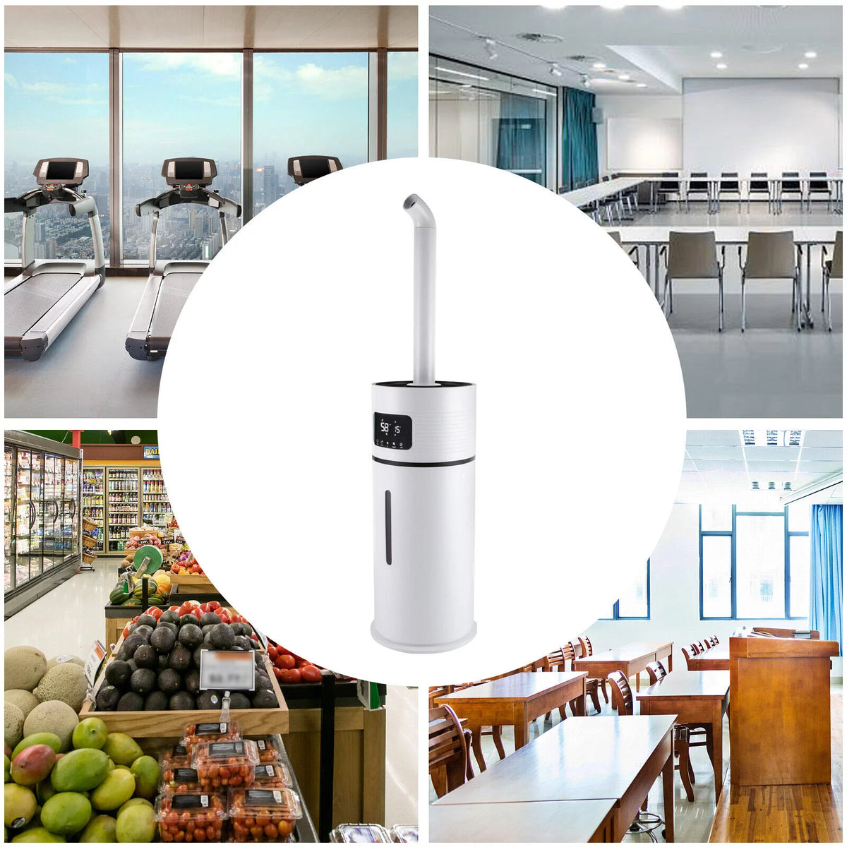 15L Cool Mist Air Humidifier with 360° Nozzle B652