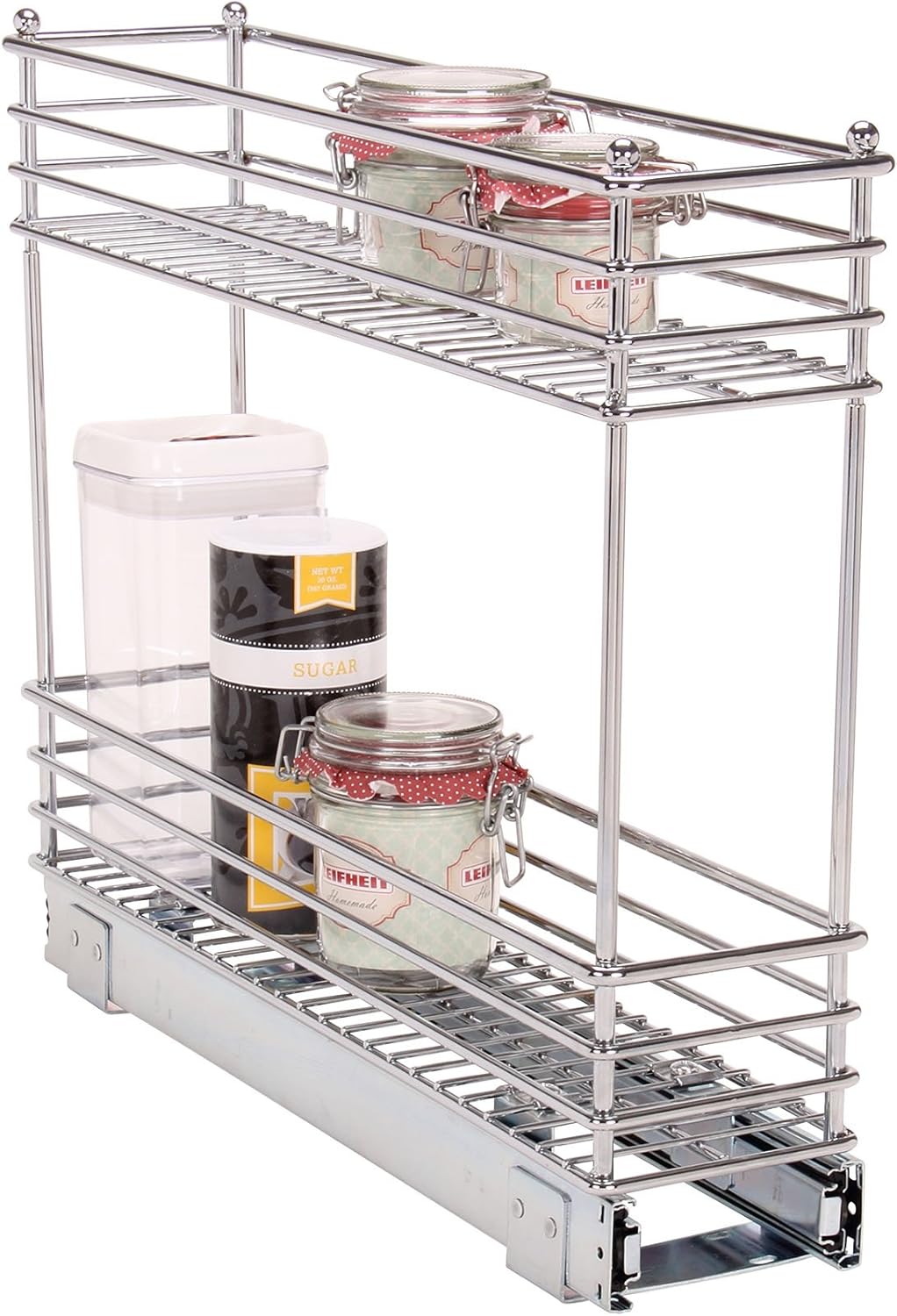 2-Tier Sliding Cabinet Organizer J7224