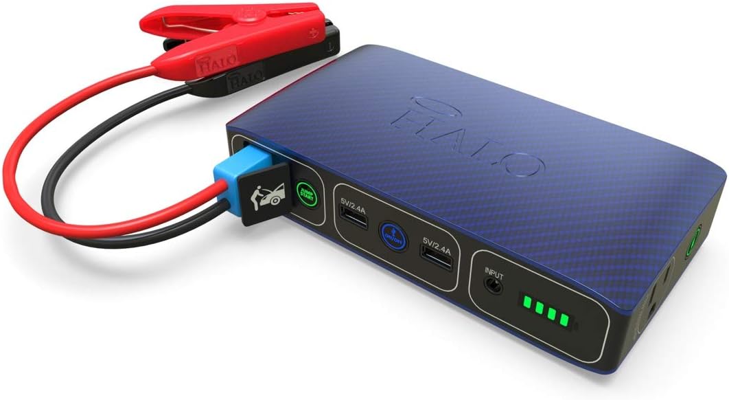 Rose Gold Portable Phone Laptop Charger Car Jump Starter with AC Outlet K53967