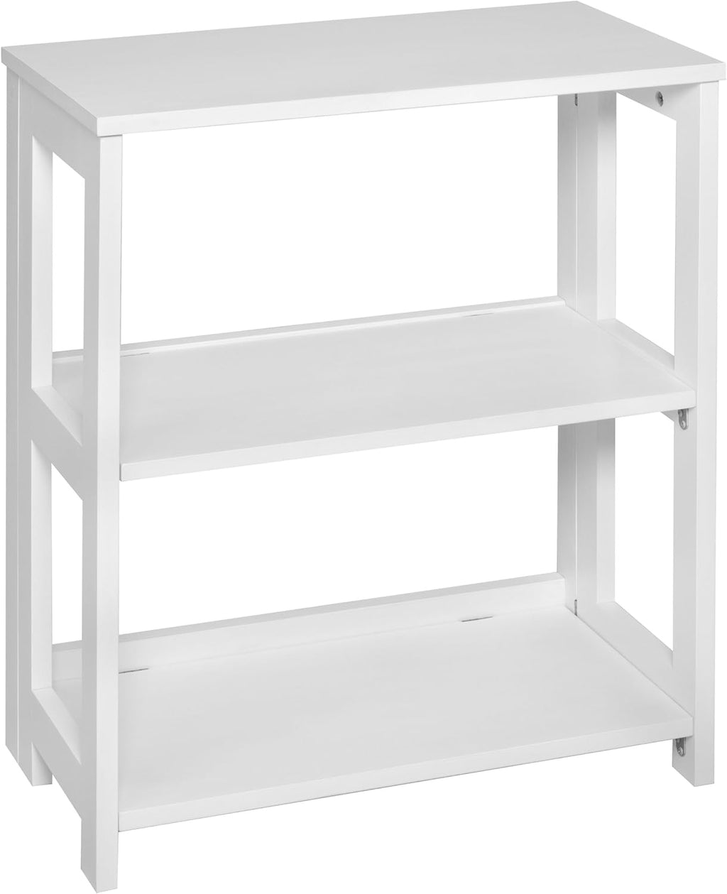 Bright White Folding Bookcase C38345