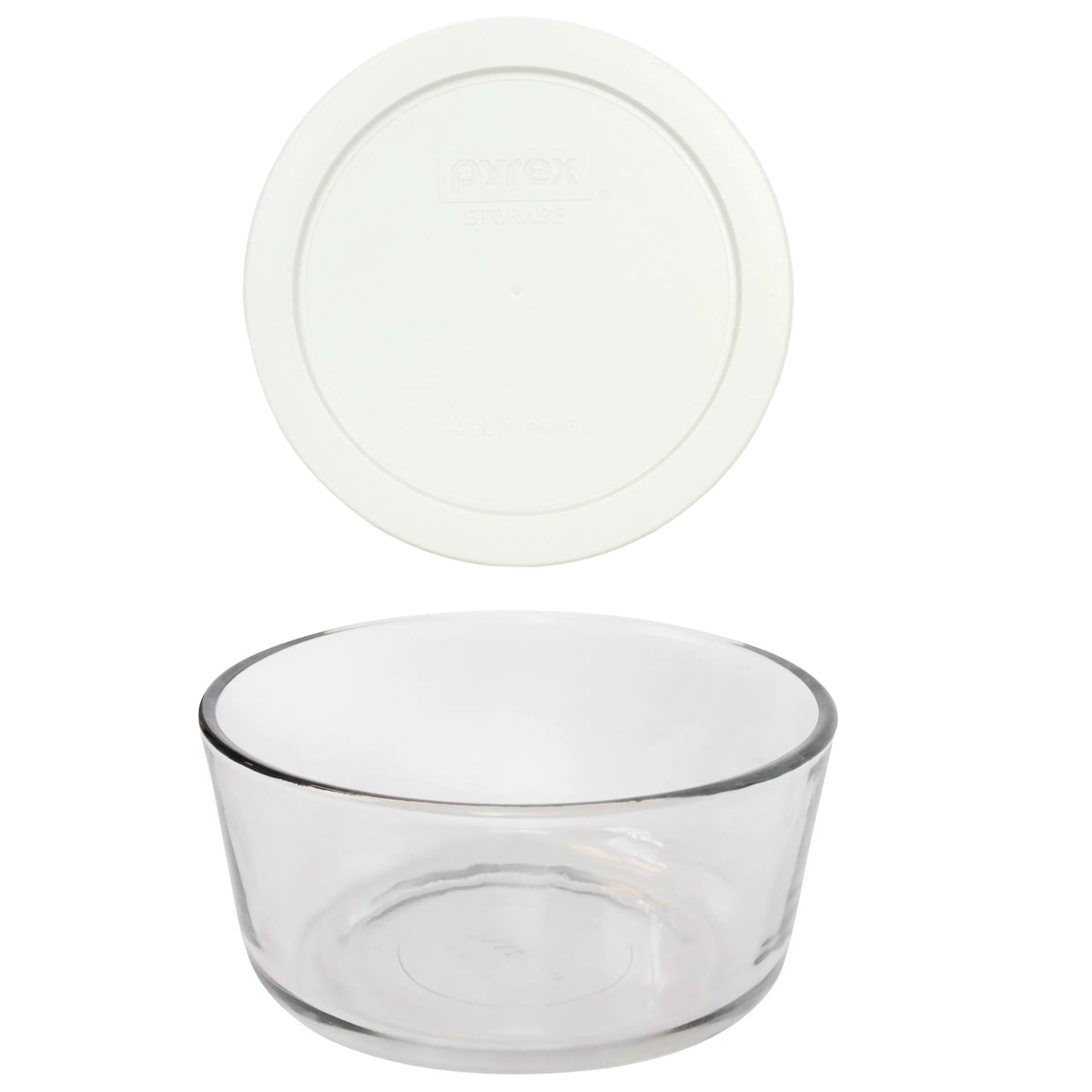 4-Cup Glass Food Storage Bowl with Lid M999