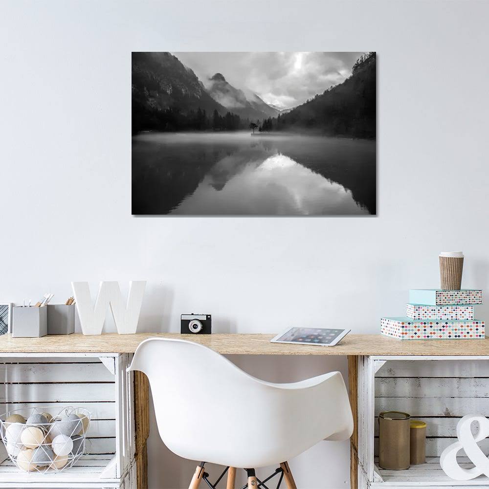 Canvas Wall Decor Prints - Mountain Lake X6348