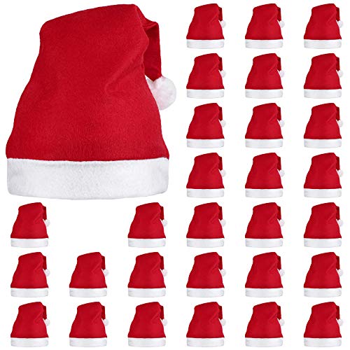 30 Pack Santa Red Hat A793712