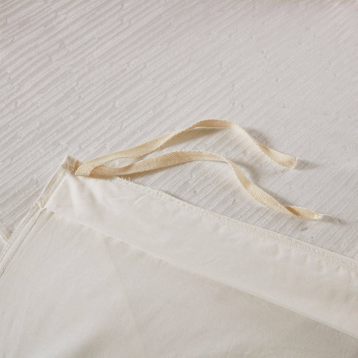 Cotton Blend Duvet Cover Set (White - King) R605