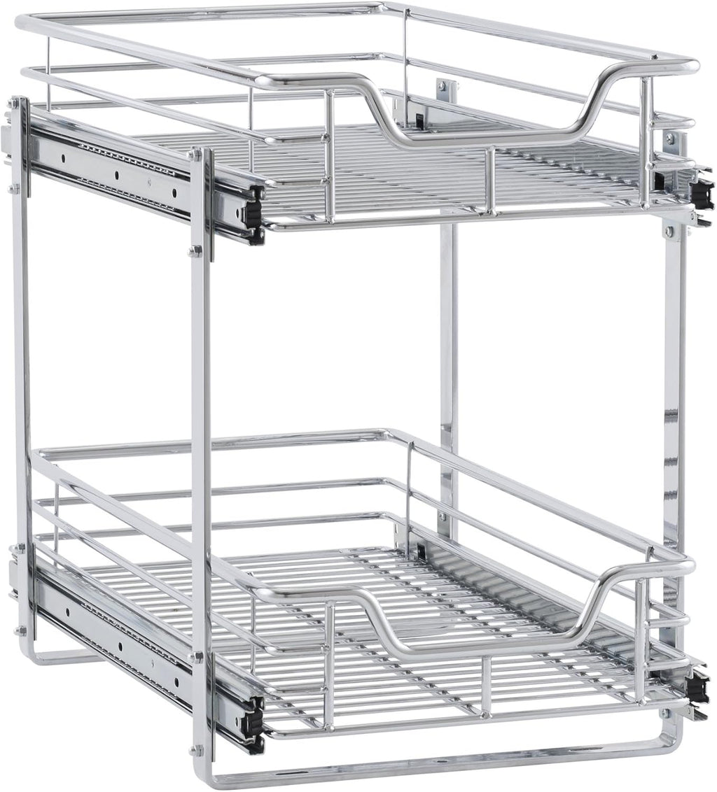 2-Tier Sliding Cabinet Organizer J7224