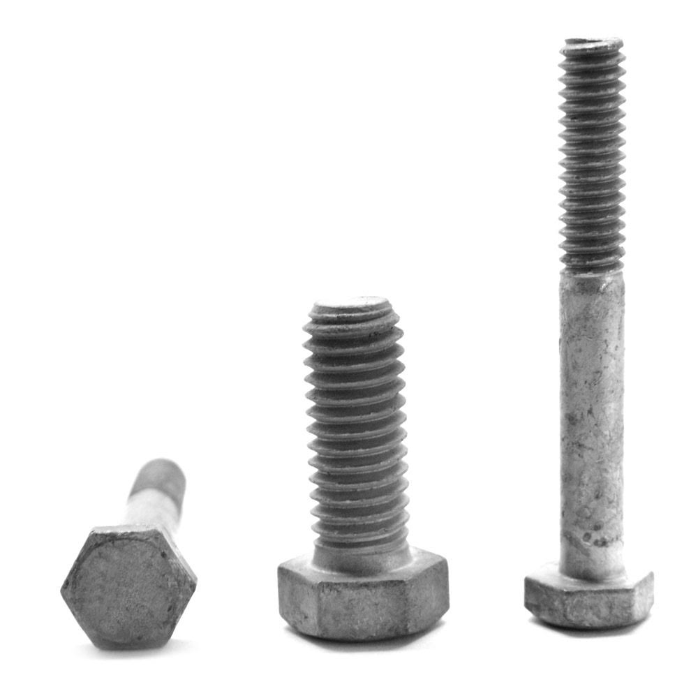 5/8x22-11 x 6x22 Coarse Thread Grade 5 Hex Cap Screw Medium Carbon Steel Hot Dip Galvanized C13909