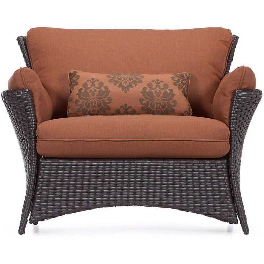 2-Piece Wicker and Steel Patio Set F768