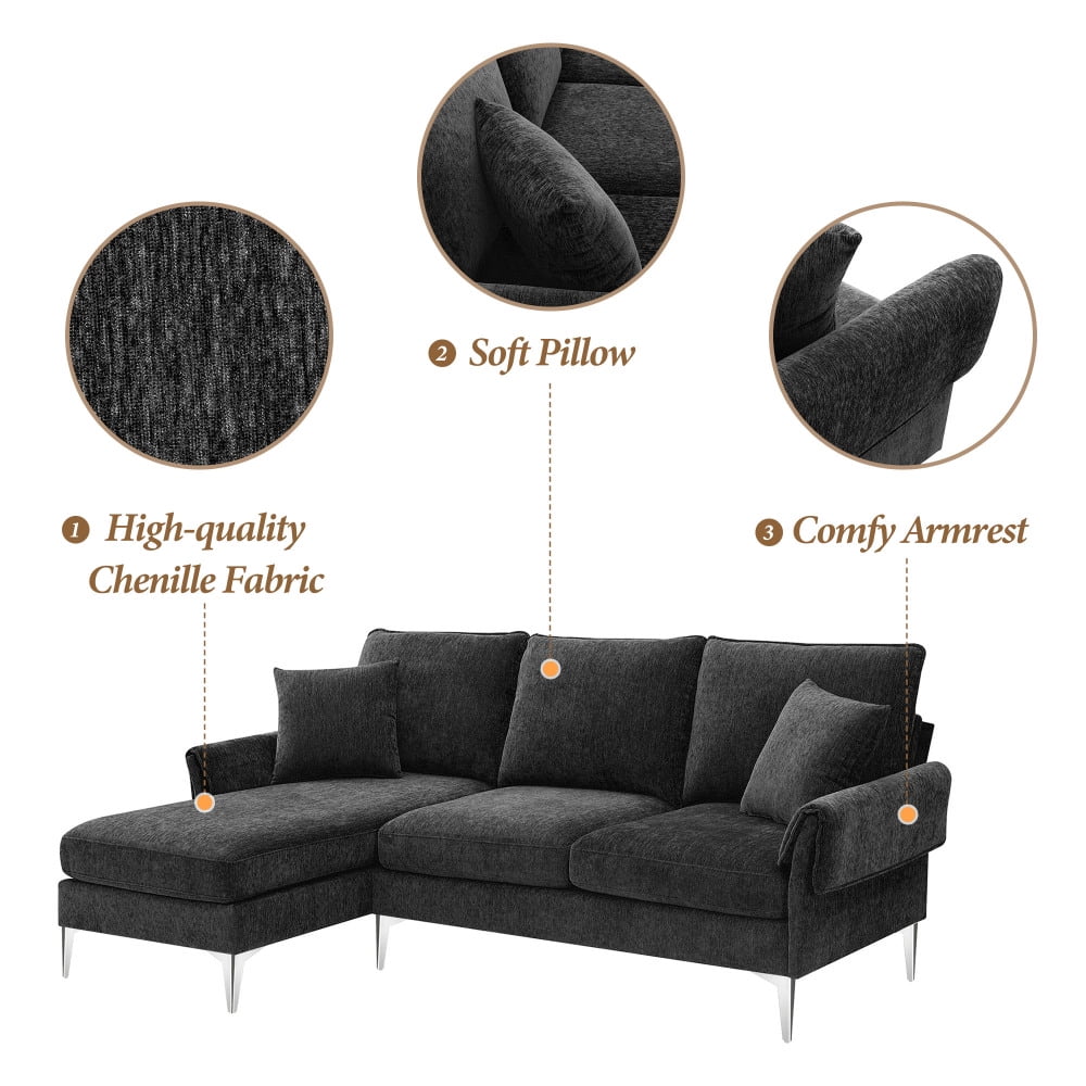 L Shaped Upholstery Sectional Sofa S440700