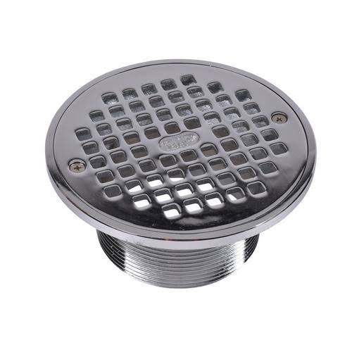 Cast Chrome Round Barrel with Strainer W71799