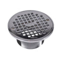 Cast Chrome Round Barrel with Strainer W71799