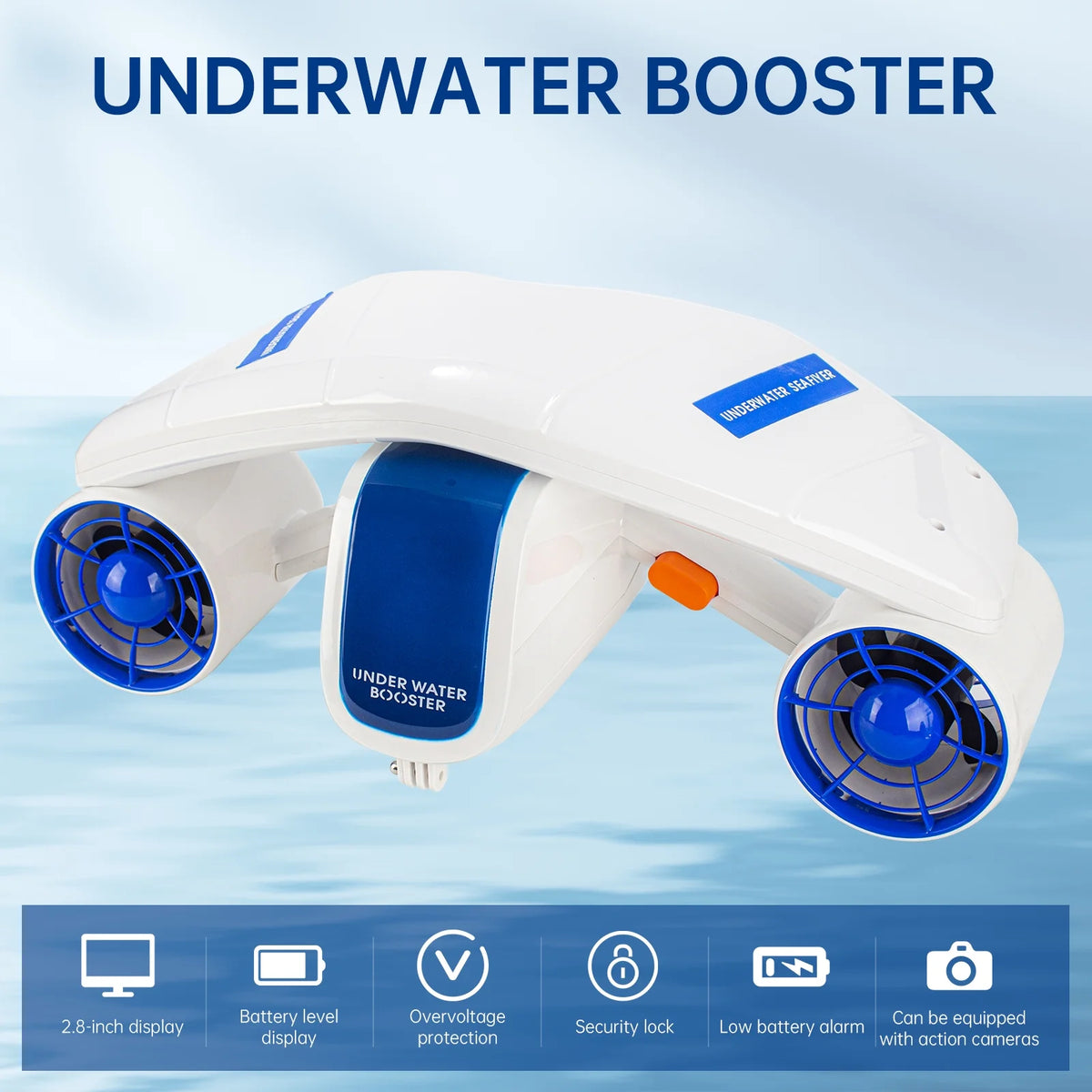 Electric Underwater Sea Propeller with 2 Speed Level P48007