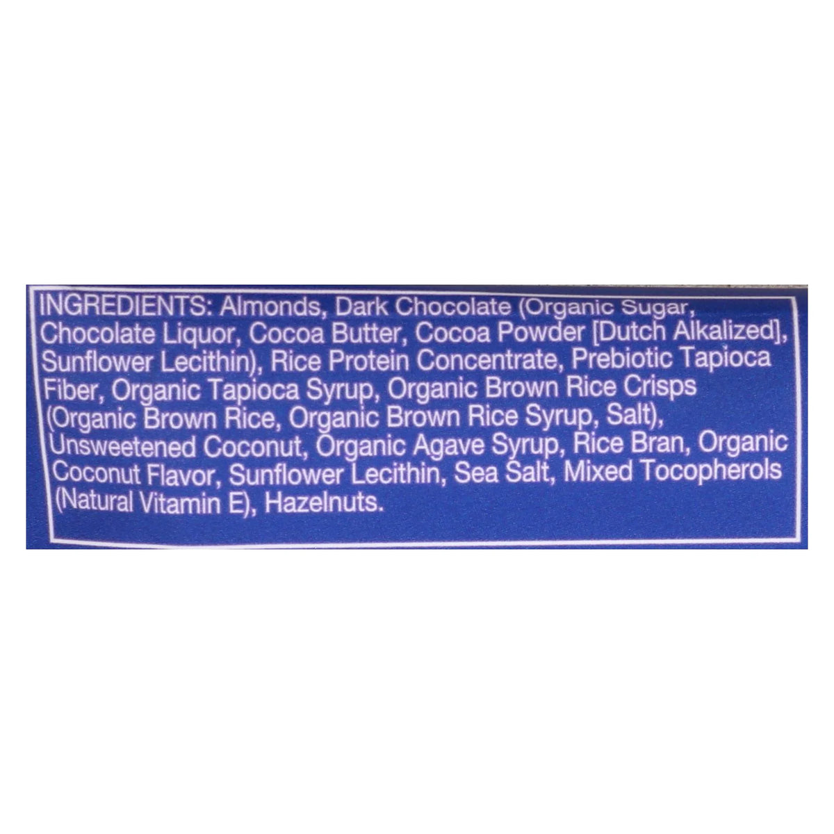 Dark Chocolate Coconut Nutrition Bar Case of 12 Z115923