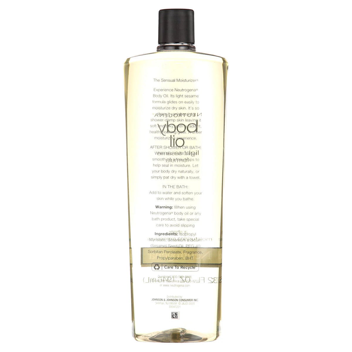Light Sesame Formula Body Oil (32 Fluid Ounce) A438970