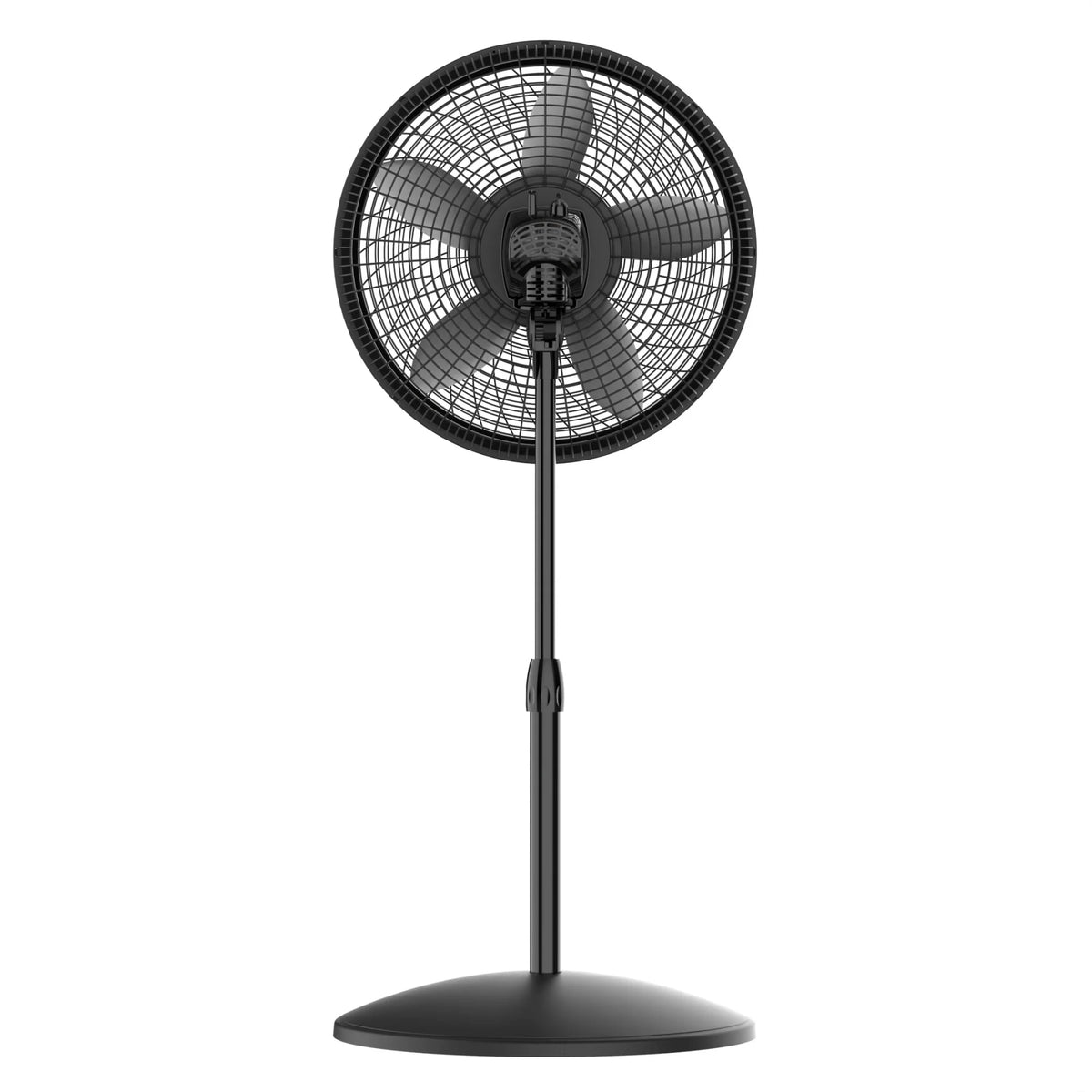 Adjustable Pedestal Fan, 3 Speeds, Gray X847499