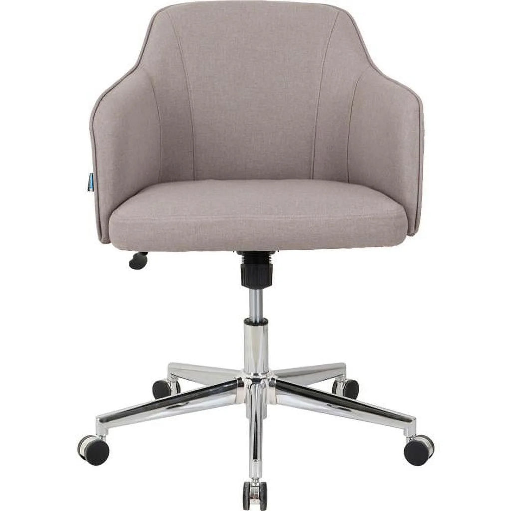 Tan Fabric Swivel Lounge Chair B31121