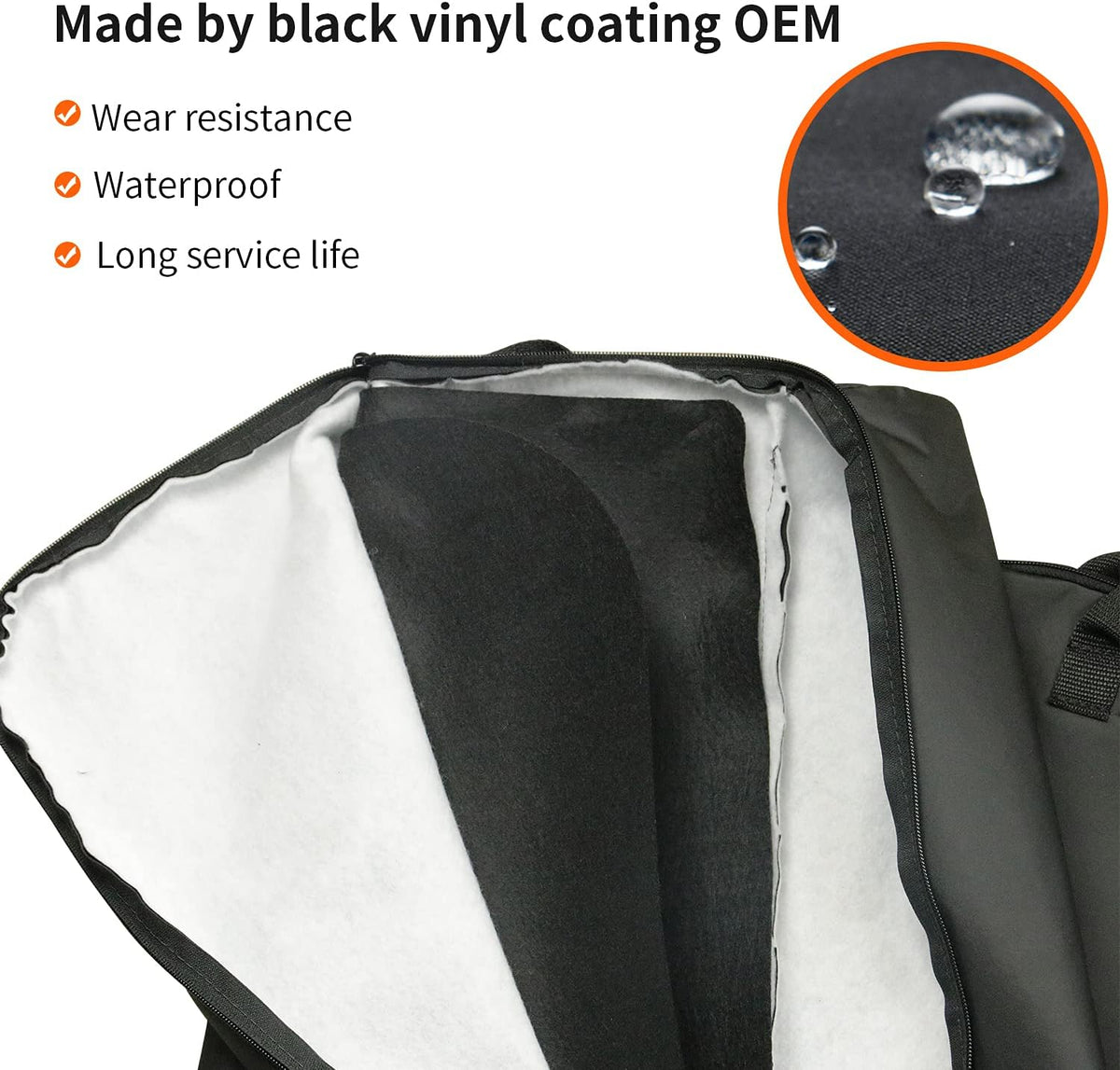 Soft Top Window Storage Bag with Carry Handle O1205