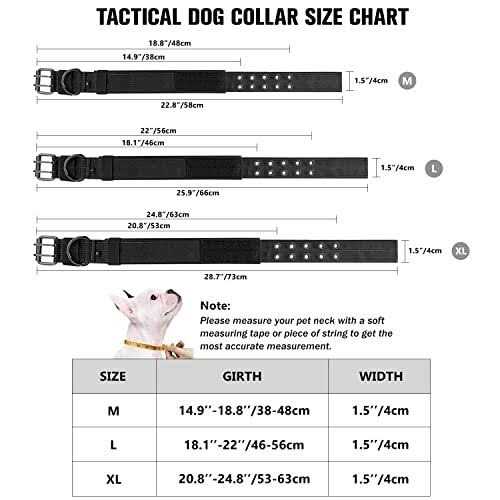Nylon Adjustable Heavy Duty Tactical Dog Collar W51059