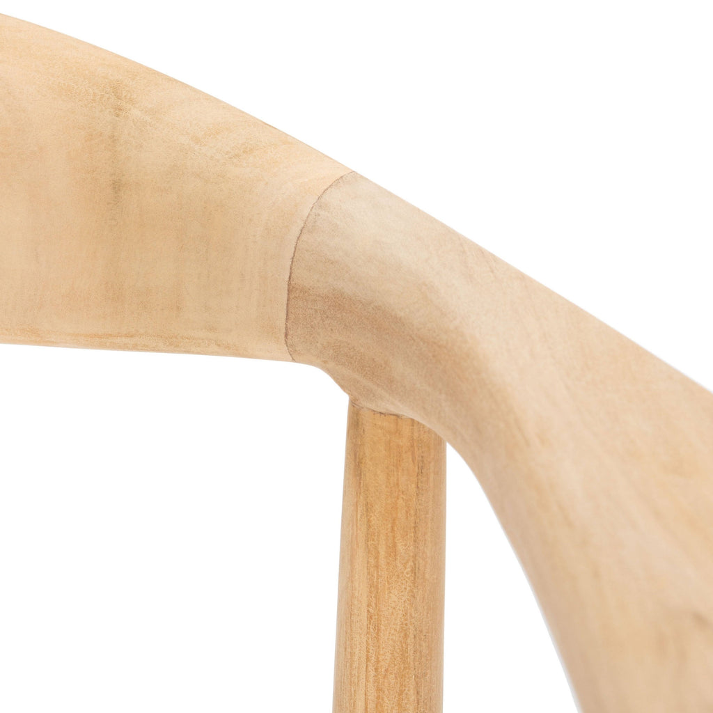 Natural / White Counter Stool E547