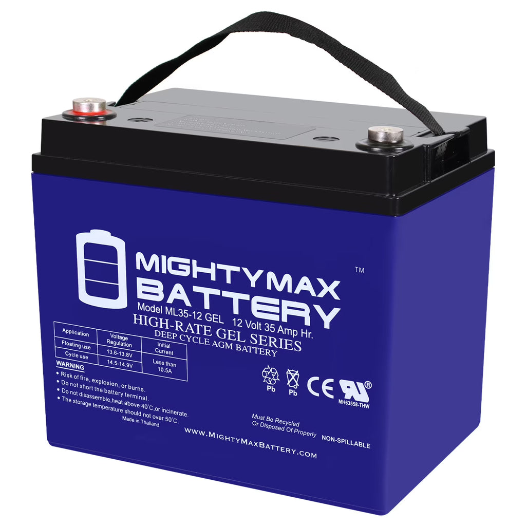 12V 35AH GEL Power Chair Battery N644157