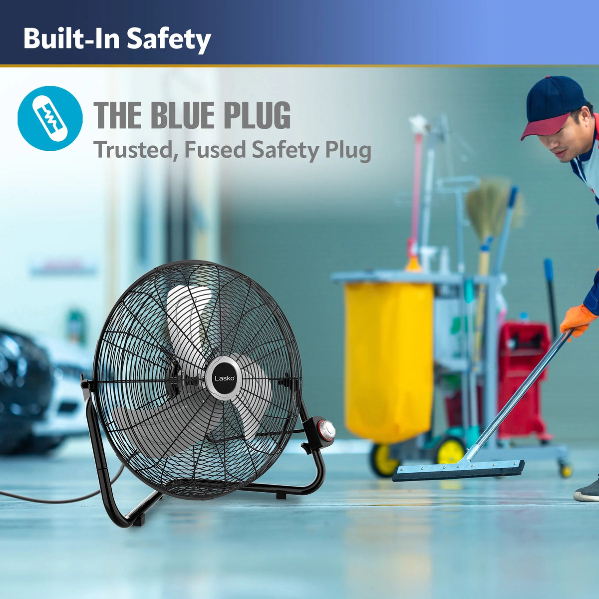 20 High Velocity Floor Fan B67143