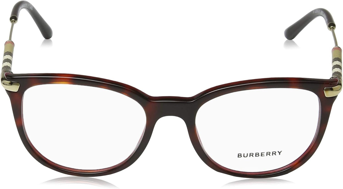 Havana Bordeaux Plastic Square Eyeglasses I7931