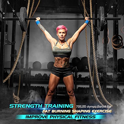 7-Foot Solid Iron Weighted Barbell V6873