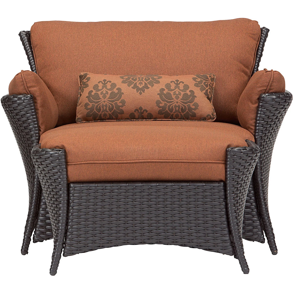 2-Piece Wicker and Steel Patio Set F768